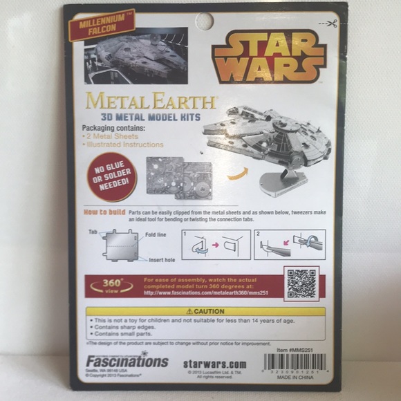 Star Wars 3D Metal Model Kit - Picture 2 of 3